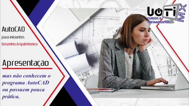 AutoCAD para Iniciantes - Desenho Arquitetônico – Screenshot 1