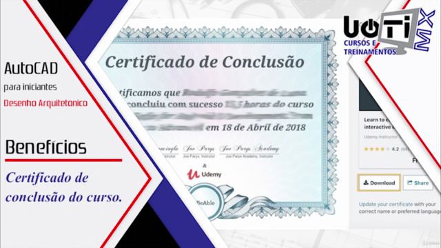 AutoCAD para Iniciantes - Desenho Arquitetônico – Screenshot 2