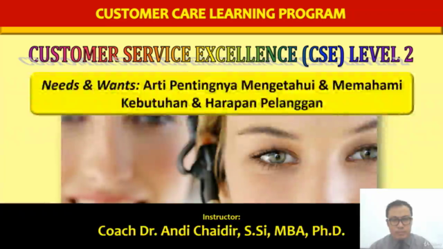 Customer Service Excellence (CSE) Level 2 : Needs & Wants – Screenshot 1
