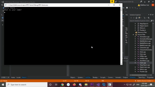 Lets Learn C++ and Make a 2D Dungeon Game! – Screenshot 2
