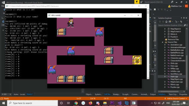 Lets Learn C++ and Make a 2D Dungeon Game! - Screenshot_03