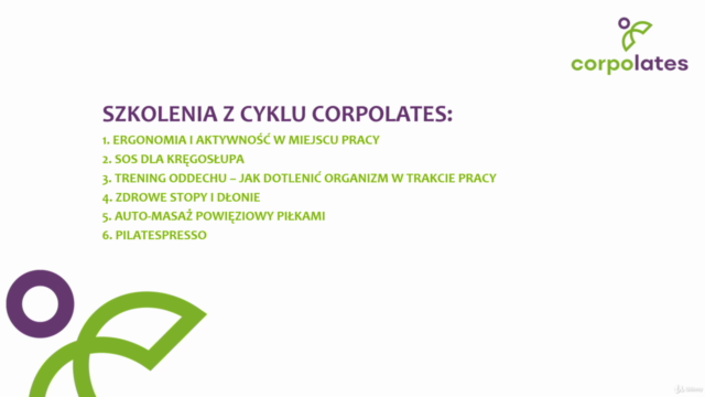 CORPOLATES - wellbeing training program for office workers – Screenshot 2