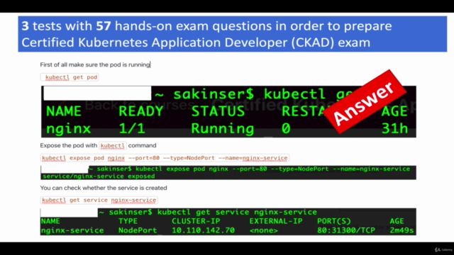 CKAD Kubernetes Application Developer Practise Test – Screenshot 4