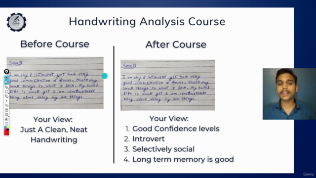 Complete Graphology Handwriting Analysis Expert Certificate – Screenshot 4