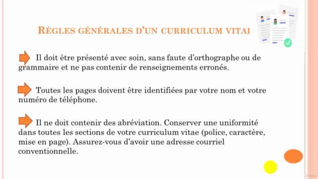 comment rédiger un très bon cv? cv parfait – Screenshot 3