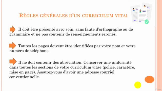 comment rédiger un très bon cv? cv parfait – Screenshot 4