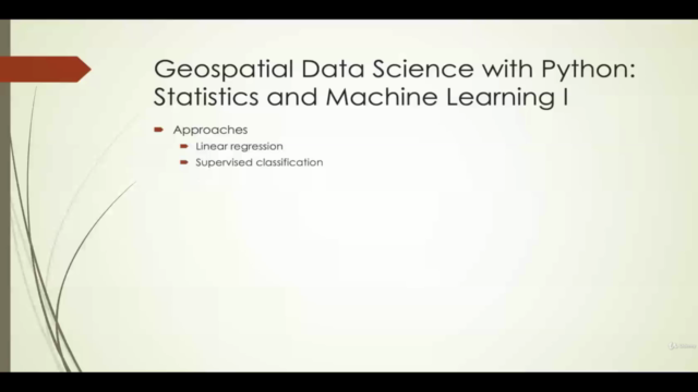 Geospatial Data Science: Statistics and Machine Learning I – Screenshot 2
