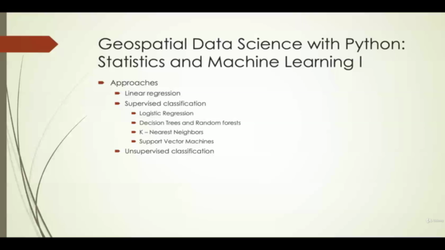Geospatial Data Science: Statistics and Machine Learning I – Screenshot 3