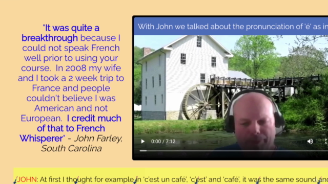 2 Minute French Whisperer Advanced - Course 4 - 280 Films – Screenshot 4