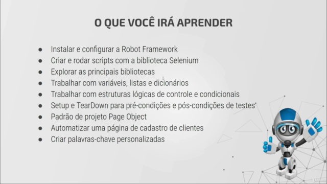 Testes Automatizados Usando Robot Framework – Módulo 1 – Screenshot 1