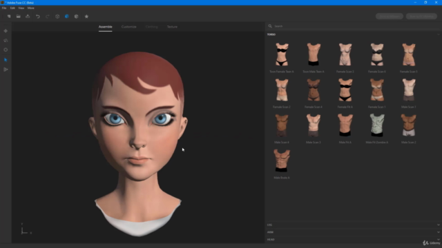 Learning Adobe Fuse from Scratch – Screenshot 2