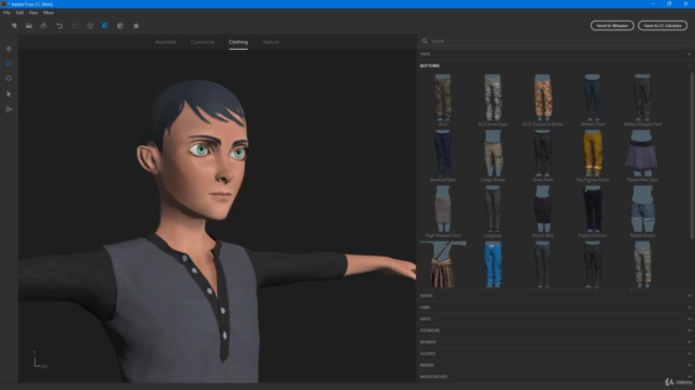 Learning Adobe Fuse from Scratch – Screenshot 3