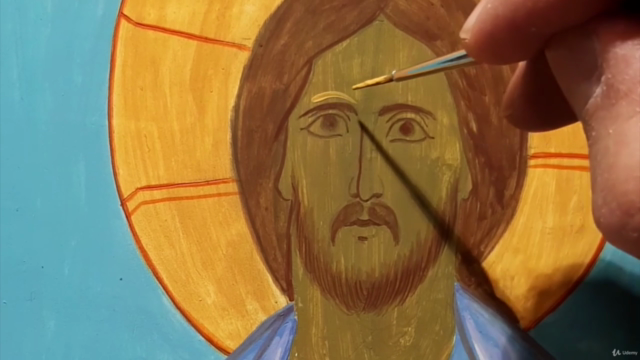 Ζωγραφική βυζαντινής εικόνας του Ιησού Χριστού - Screenshot_02