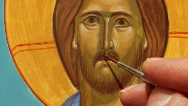 Ζωγραφική βυζαντινής εικόνας του Ιησού Χριστού - Screenshot_04