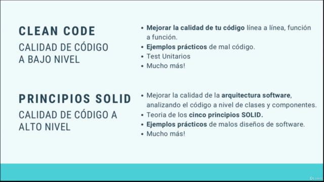 Principios SOLID y Clean Code. Escribe código de calidad. - Screenshot_03