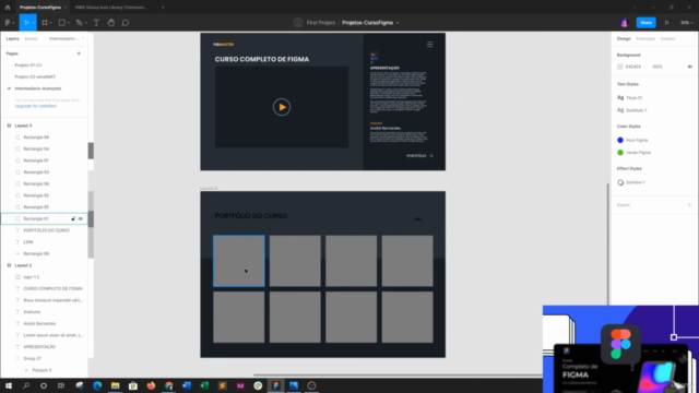 Curso Completo de Figma - UX UI do básico ao avançado – Screenshot 4