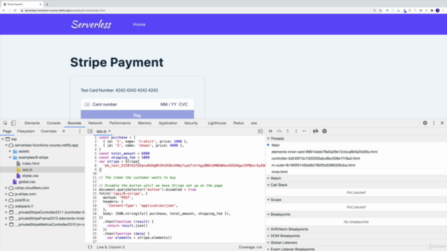 Serverless Functions with Netlify – Screenshot 4