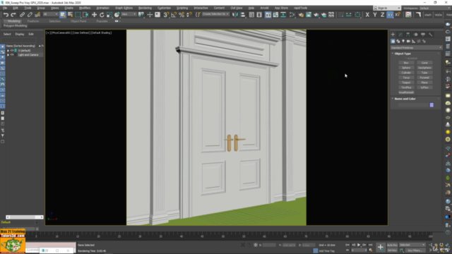 3ds max Modellazione Architettonica Sweep Pro. – Screenshot 2
