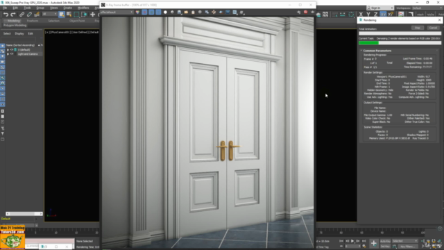 3ds max Modellazione Architettonica Sweep Pro. – Screenshot 4