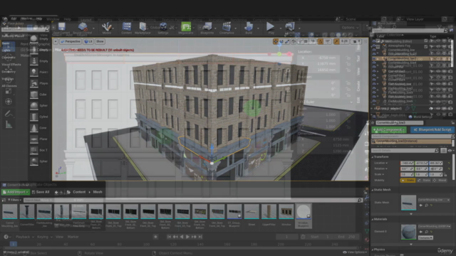 Modular Game Asset Creation: Blender to Unreal Engine 5 – Screenshot 2