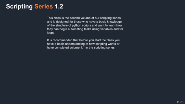 Blender Scripting Series Volume 1.2 – Screenshot 2
