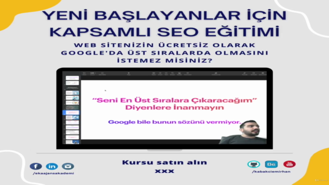 Yeni Başlayanlar için SEO - Google'da Üst Sıralara Çıkın! – Screenshot 1