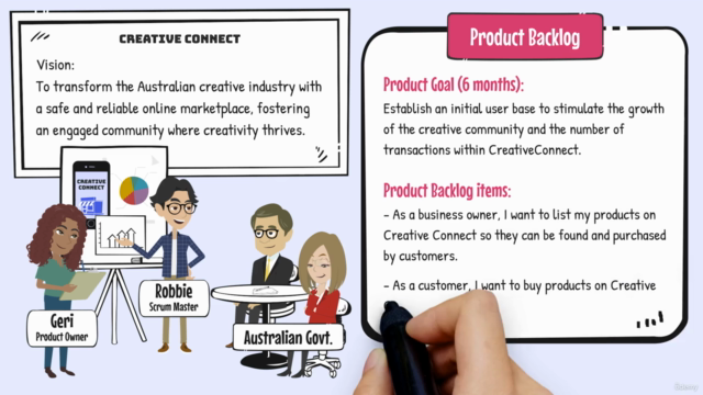Ultimate Agile Scrum Master Certification Course 2025 – Screenshot 3