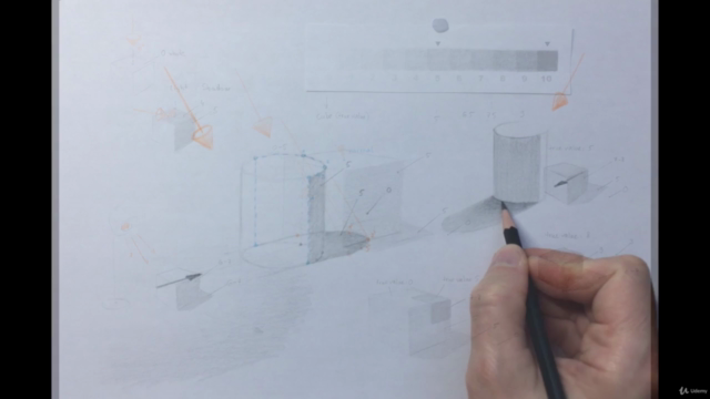 How to Draw Ep.3 - SHADING BASICS & Shadow Drawing Course – Screenshot 2