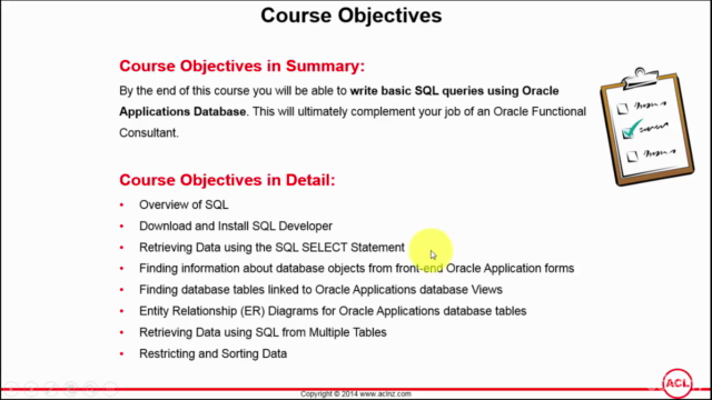 SQL Fundamentals for Oracle Functional Consultants – Screenshot 1