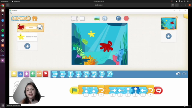 Scratch Jr - Uso pedagógico para os anos iniciais – Screenshot 1