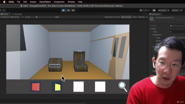 Unity3Dゲーム開発入門:Unityインストラクターと共に進める脱出ゲーム作成講座ハンズオンコース【スタジオしまづ】 – Screenshot 3