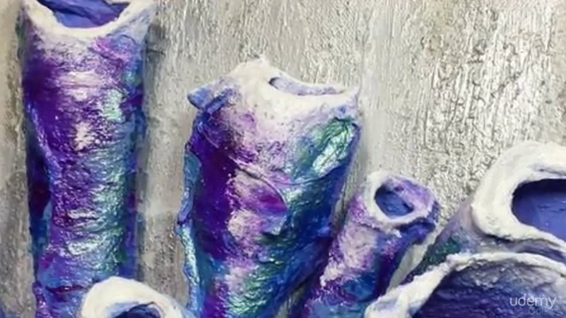 Turn Unused Palette Paint into Coral Sculptures – Screenshot 3