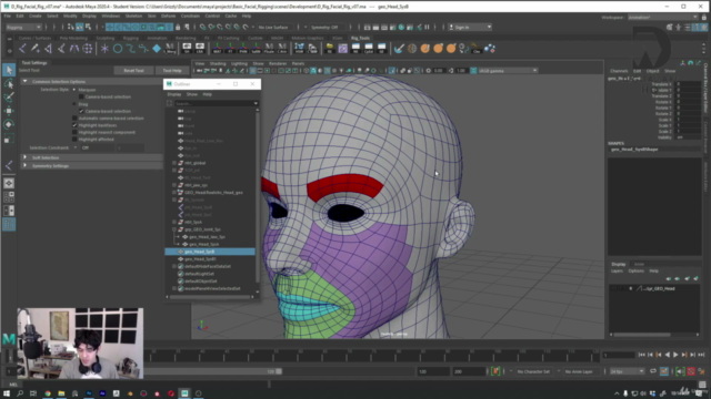 Facial Rigging 101 - Maya 2020 – Screenshot 1