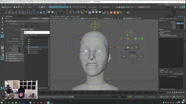 Facial Rigging 101 - Maya 2020 – Screenshot 2