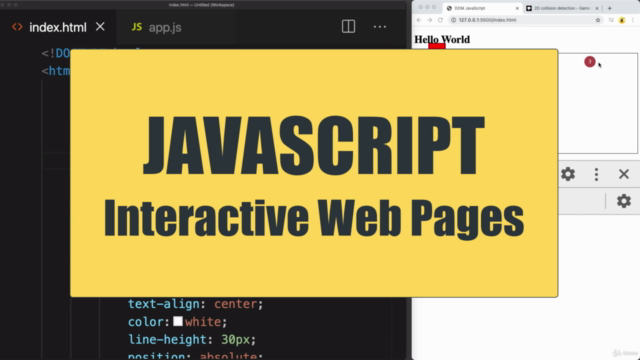 JavaScript DOM Games course for Beginners Get started Coding - Screenshot_04