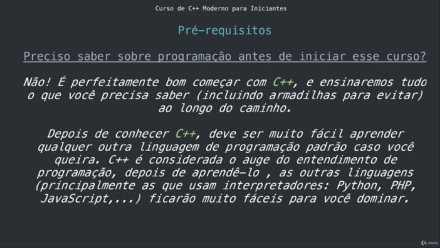 Curso de C++ Moderno para Iniciantes – Screenshot 4