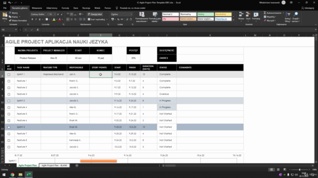 Kurs Scrum i Agile – fundamenty – Screenshot 1