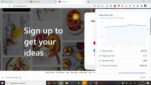 Pinterest Marketing Secret - Reach 1M Traffic with Pinterest – Screenshot 2