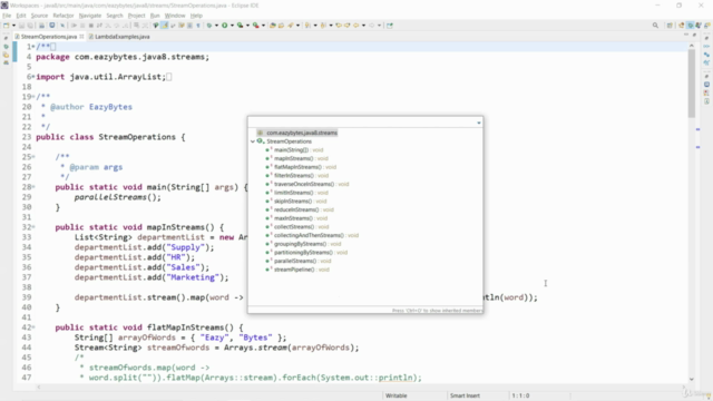 Java 7 & Java 8 new features with Lambdas & Streams – Screenshot 4