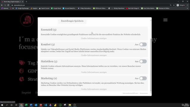 Datenschutz (DSGVO) im Online Marketing - Praxisorientiert – Screenshot 2