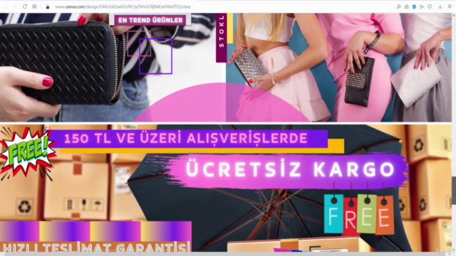 Sıfırdan Profesyonel Web Tasarımı | Canva – Screenshot 1