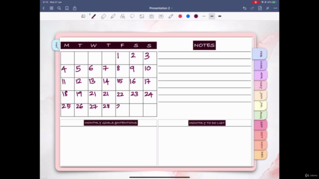 Passive Income : Create A Digital Planner To Sell On Etsy – Screenshot 3
