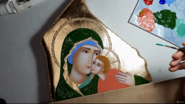 Icon painting course – Screenshot 4