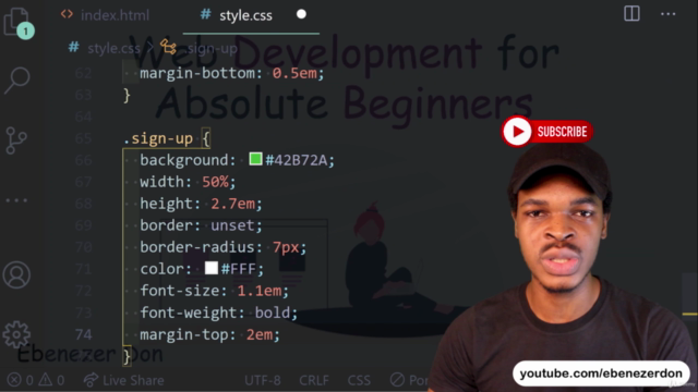 Web Development for Absolute Beginners - Learn by building – Screenshot 2