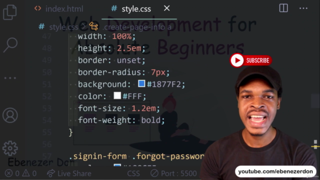 Web Development for Absolute Beginners - Learn by building – Screenshot 4