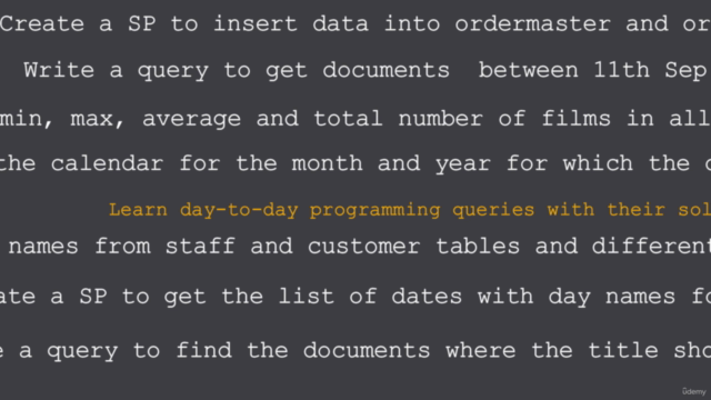 Practical Database Guide with RDBMS(MySQL) & NoSQL(MongoDB) – Screenshot 3
