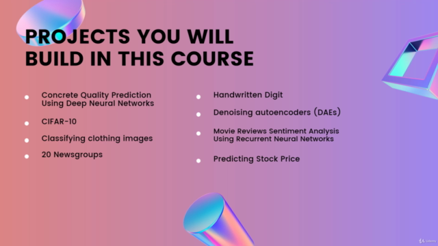 The Complete Deep Learning Course 2024 With 7+ Real Projects – Screenshot 4
