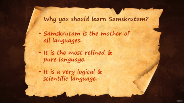 Learn Sanskrit Language (Samskrutam) - The Complete Guide – Screenshot 1