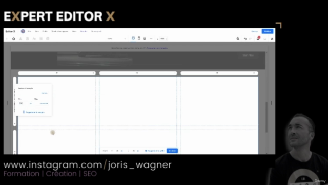 Logiciel migré Editor X, le CMS professionnel – Screenshot 2