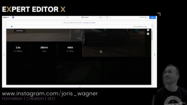 Logiciel migré Editor X, le CMS professionnel – Screenshot 4